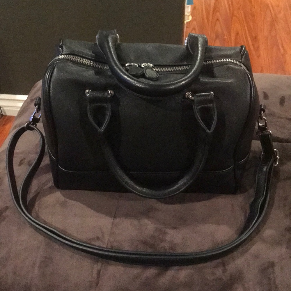 Black satchel